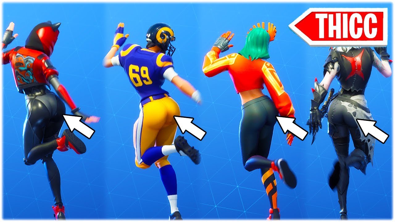 Fortnite Big Ass Contest New Slap Happy Dance Emote Showed With 33