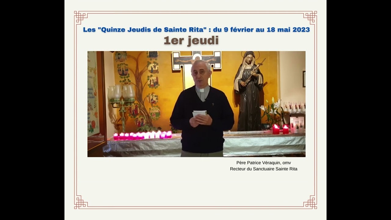 Les 15 Jeudis De Sainte Rita 2022