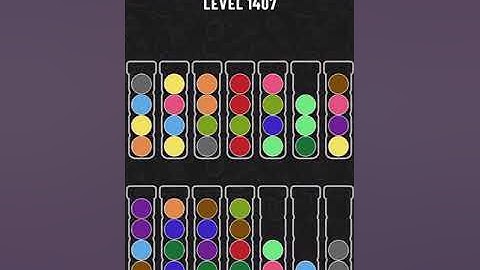 【Ball Sort Puzzle】Level.1407