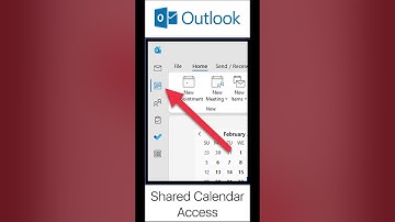 Outlook Help | How to Share Your Calendar in Outlook #Shorts