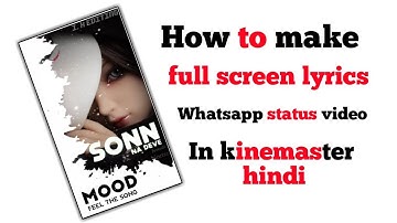 🔥How To Make Trending #FullScreen Flying Heart WhatsApp Status Video In Kinemaster [Toturial]
