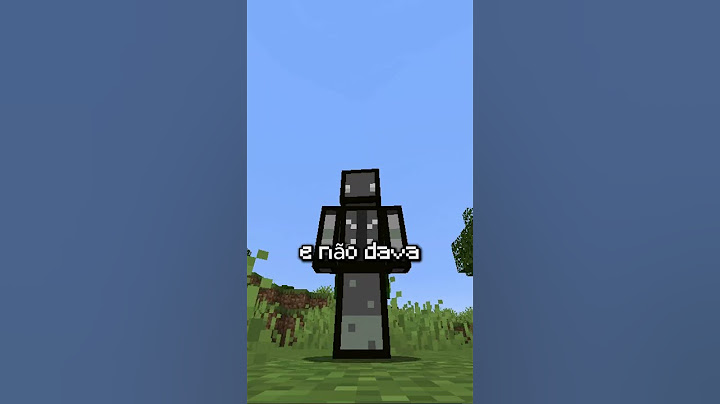 O Minecraft tem um bug bizarro...