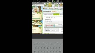 Android: Habit Browser - Travian / plánovaný útok