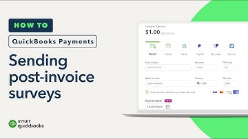 How to send post-invoice surveys to customers with QuickBooks Payments