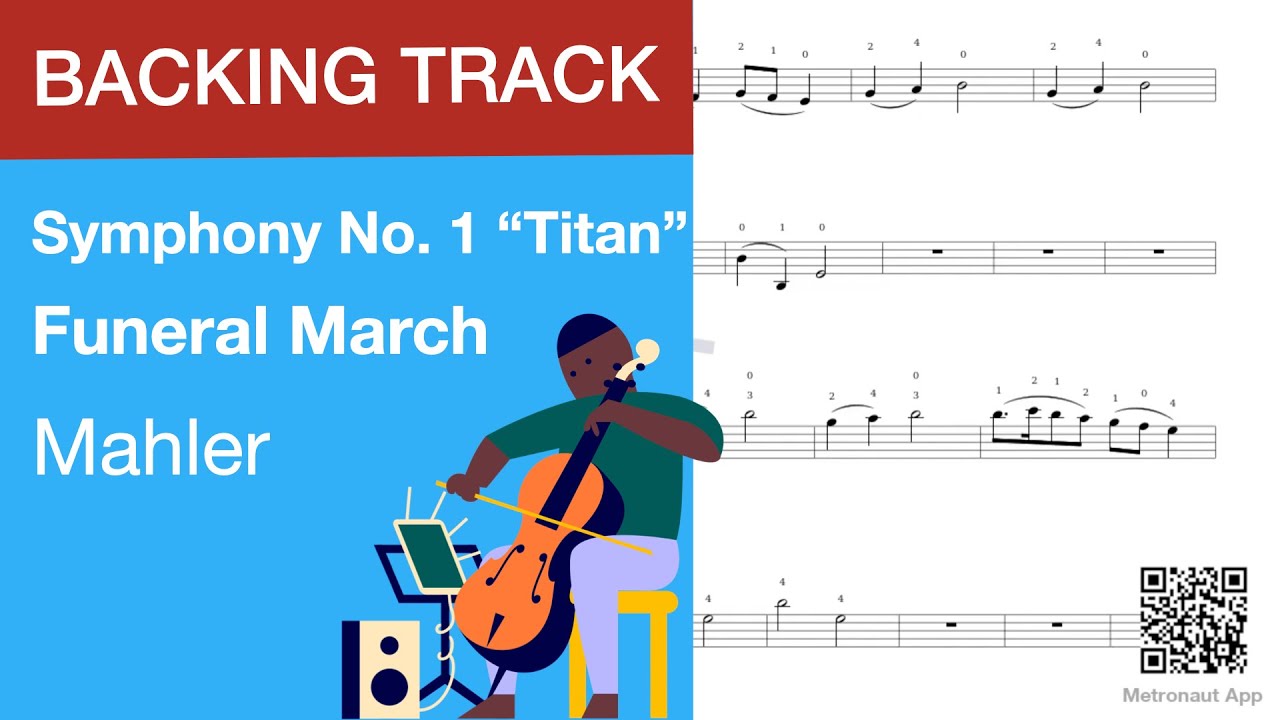 Mahler Symphony No. 1 "Titan" Funeral March [Violin Sheet Music