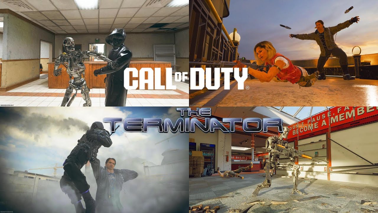 Terminator T-800 Operator Executions | Call of Duty: Black Ops 6/Warzone