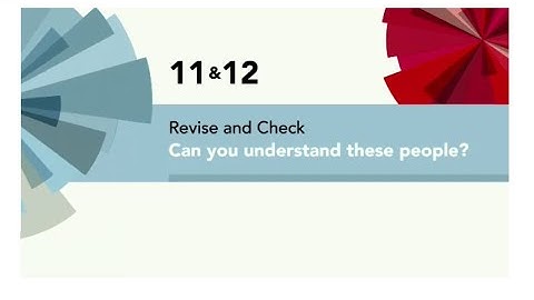 English File 4thE - Elementary - Revise and Check 11&12
