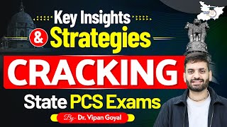 How To Crack State Pcs Exams📚🚀By Dr. Vipan Goyal Sir Studyiq Pcs Resimi
