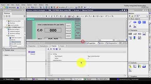 Control Strategies in Process Control (Manual Control PLC + HMI) Part 06