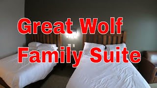 Family Suite Room Tour Great Wolf Lodge Bloomington Minnesota