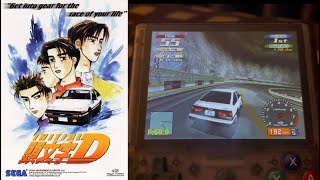 ทดสอบ Anbernic RG405V - Initial D Arcade State Full Speed test 60FPS (Naomi2)