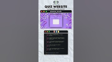 Quiz Website Project | Build a Quiz App using HTML, CSS & JavaScript | Canvas to Code