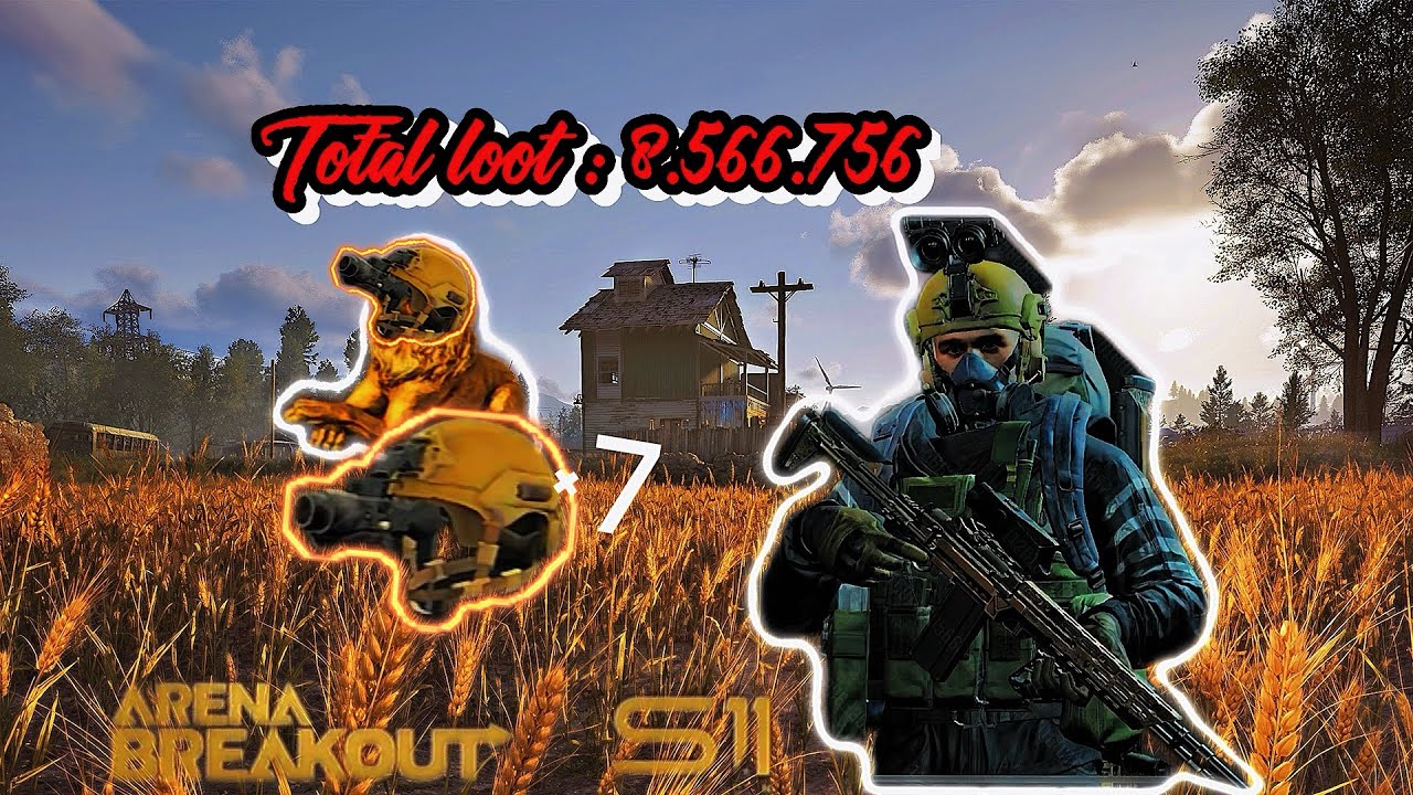 My best game in s11 beta 🤑 | Farm gold drop 160k🔥| Arena Breakout mobile 