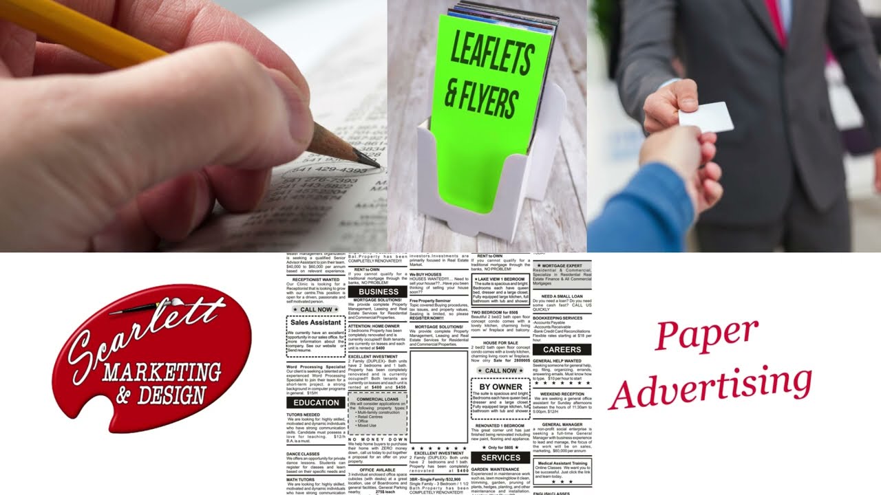Paper vs Digital Marketing - SCARLETT MARKETING & DESIGN