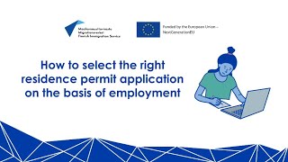 How to select the right residence permit application on the basis of employment