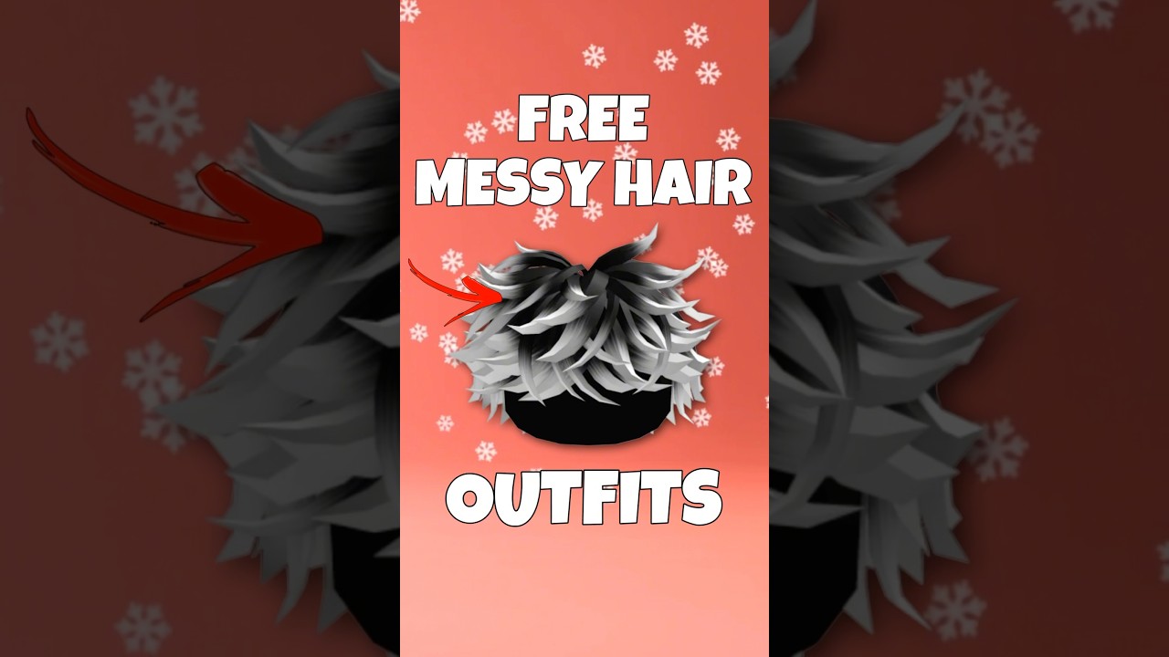 FREE MESSY HAIR OUTFITS! Roblox messy hair! 