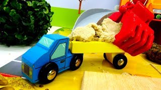 Машины-Помощники — Погрузчик, грузовик, бетономешалка, бульдозер Машины-Помощники — Погрузчик, грузовик, бетономешалка, бульдозер