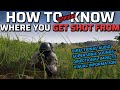 GUIDE: How to know WHERE YOU GET SHOT FROM in PUBG