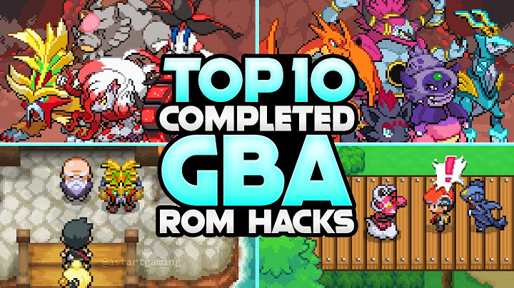 Top 10 pokemon hack games for gba 2023 năm 2024