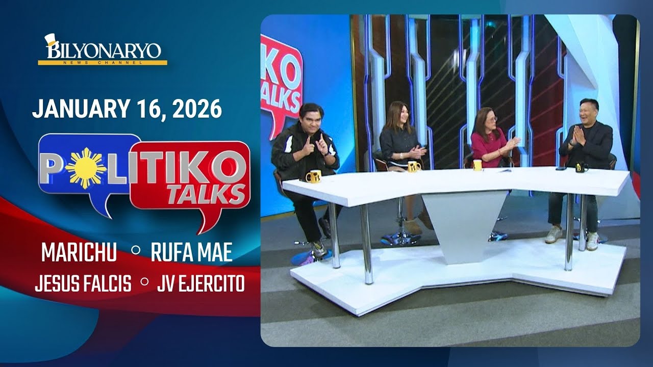 Politiko Talks | January 16, 2026