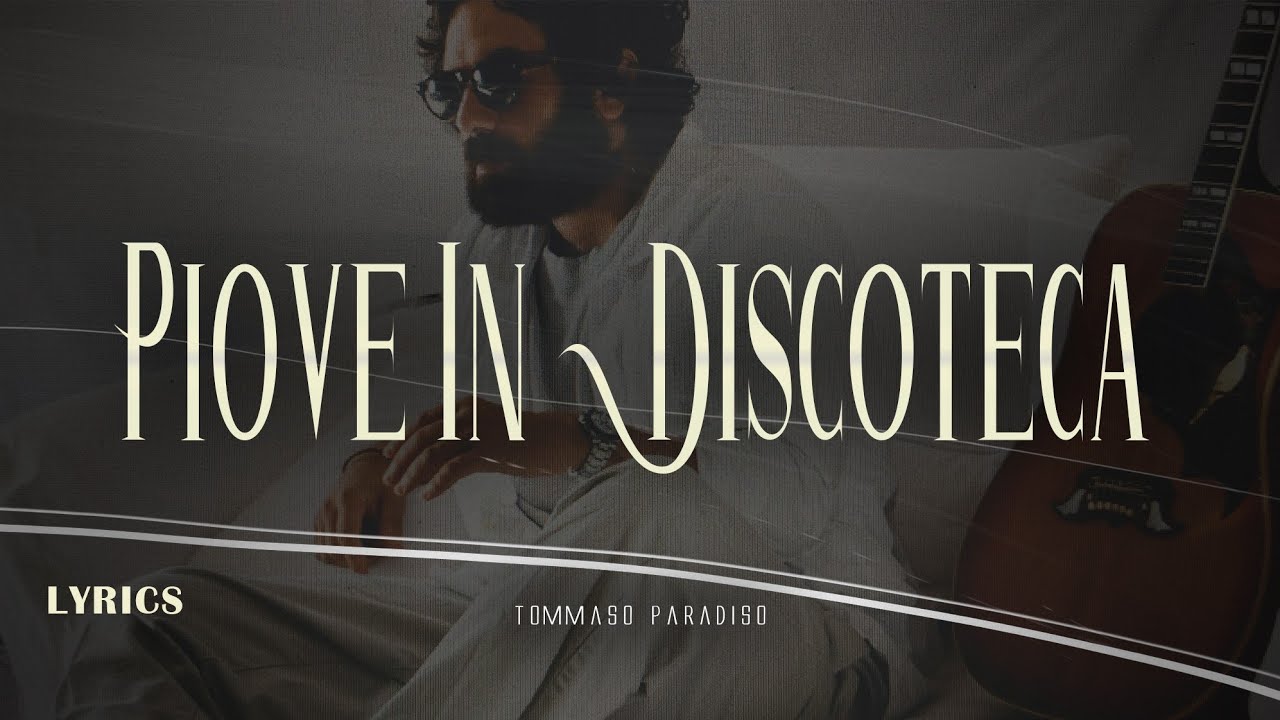Musica InForma Tommaso Paradiso PIOVE IN DISCOTECA midi karaoke