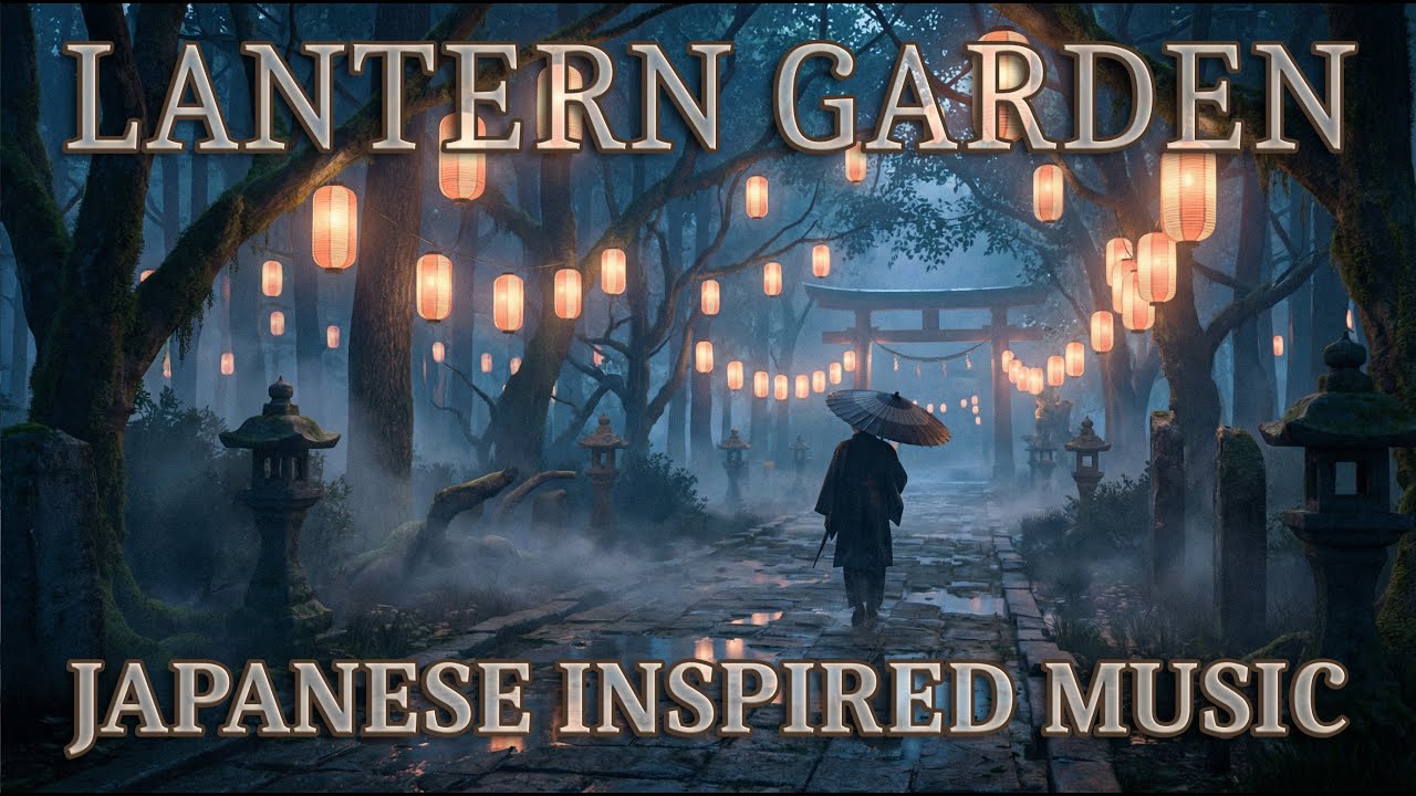 Lantern Garden – Japanese Inspired Ambient Music for Study, Work, Relaxing, Meditation or Sleeping