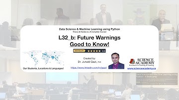 Lec_32_b: How to avoid Future Warnings in jupyter notebook