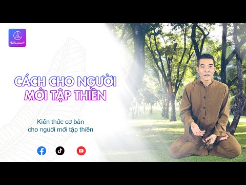 Cách cho người mới tập-thiền | Thiền-định