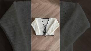 Crochet Tie Cardigan 💗