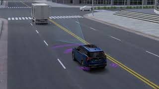 XEV 9S | ADAS | Collision Mitigation System - Detection Scenarios Vehicle