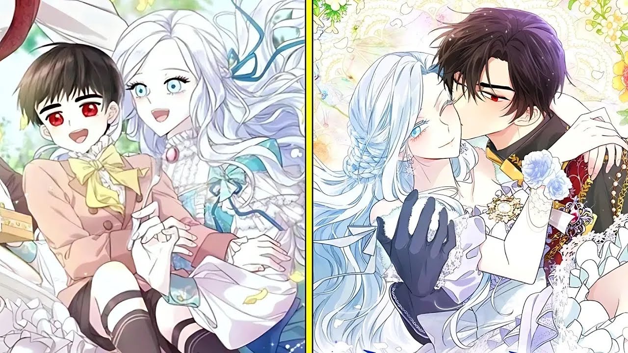 Ela só queria ver o jovem protagonista fofo, mas o duque, a fez sua duquesa   Manhwa Recap