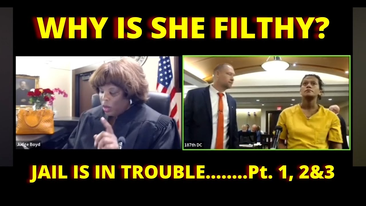 PART 1,2&3!! PREGNANT & FILTHY JUDGE BOYD FURIOUS WITH JAIL