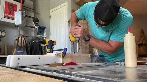 How to make a spline jig for picture frames