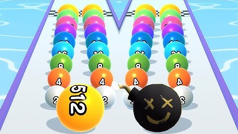 Ball Run 2048 🎱😻💕 MAX LEVELS All Levels Gameplay Walkthrough Android, iOS BIG UPDATE!!!