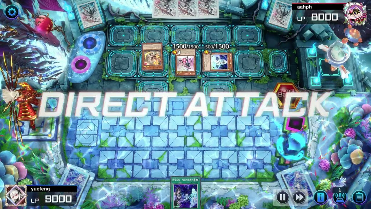 遊戲王 Master Duel 與閃刀纏鬥 寶石刻魔壹世壞/珠淚 VS 閃刀姬 骰子盃