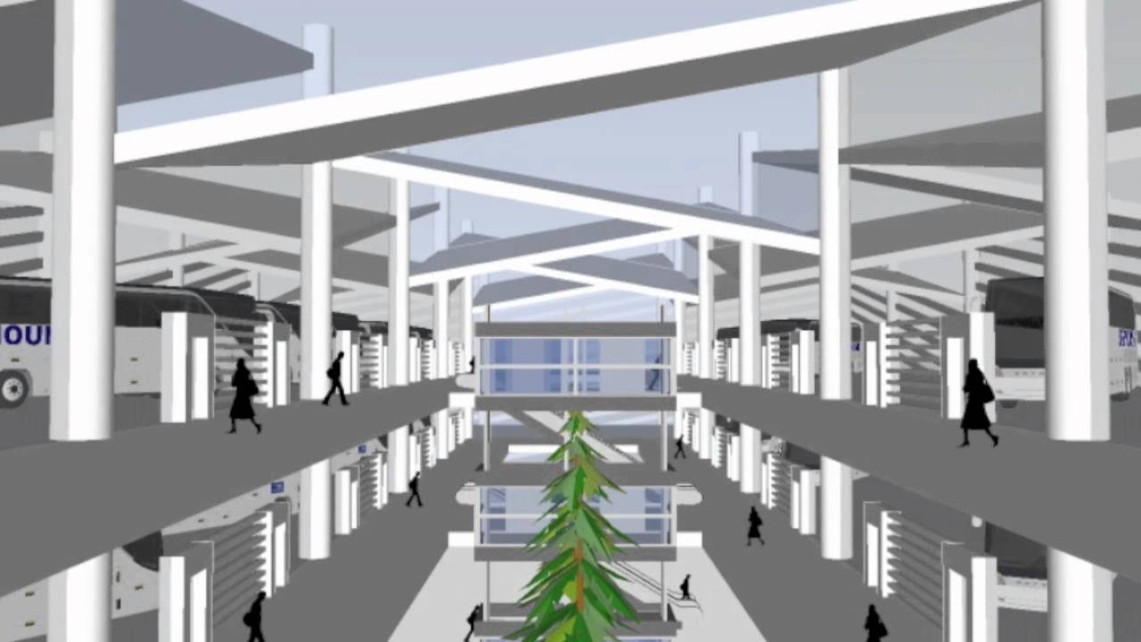 Google Sketchup Port Authority Bus Terminal