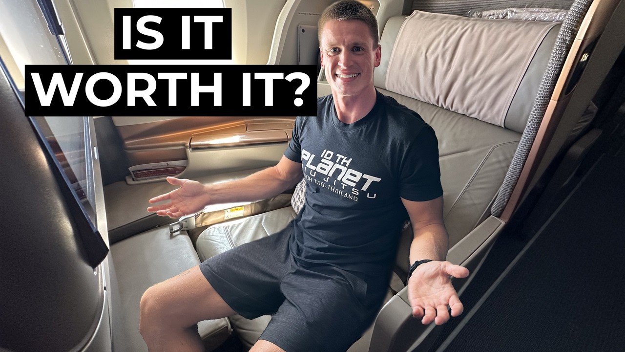 Невероятный бизнес-класс A350 Singapore Airlines