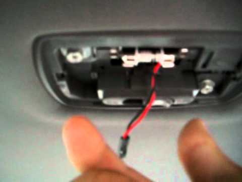 Install Blue Led Dome Light - YouTube 2000 ford e350 fuse panel diagram 