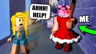 I Am The Traitor Roblox Piggy Traitor Mode - he lied about having robux but called me a bacon hair roblox exposing fakes roblox funny moments