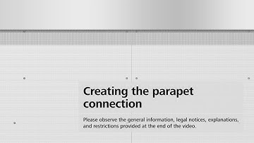 StoVentec R rainscreen cladding facade - Creating the parapet connection