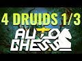 Strategy Challenge | 4 DRUIDS 1/3 ► Dota Auto Chess
