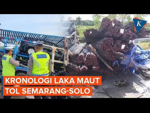 Kronologi Kecelakaan Beruntun di Tol Semarang-Solo