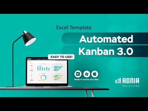 Automated Kanban Excel Template