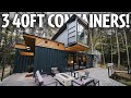 GORGEOUS Modern shipping container home tour!