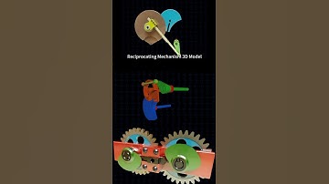 Reciprocating Mechanism 3D Model