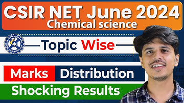 CSIR NET Chemistry June 2024 Marks Distribution | CSIR NET June 2024 Chemical Science Marks Analysis