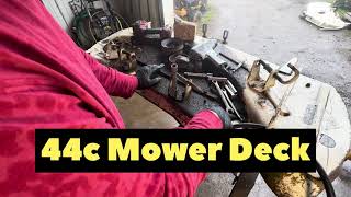 Cub Cadet 44c Mower Deck Rebuild