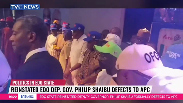 WATCH: Philip Shaibu Officially Joins APC In Edo