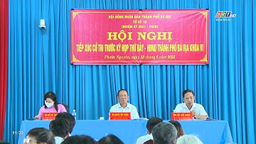 HĐND TP.Bà Rịa tiếp xúc cử tri trước Kỳ họp thứ Bảy | BRTgo