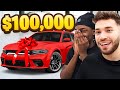 Adin ross surprises his friend with a hellcat